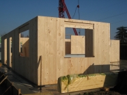 Casa in legno con sistema X-LAM