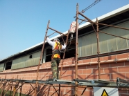 montaggio impalcatura