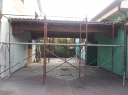 Impalcatura portico