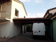 Tettoia vista Nord