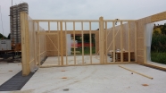 Posa pareti in legno