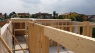 Posa pareti in legno