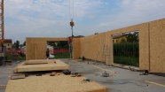 Posa pareti in legno